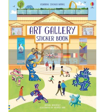 Art Gallery Sticker Book Abigail Wheatley Usborne 9781474968973