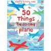 50 Things to Do on a Plane Cards Emily Bone Usborne 9780746099889