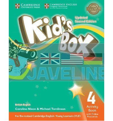 Kid's Box Updated 4 Activity Book with Online Resources 9781316628775