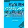 English Vocabulary in Use Fourth Edition Pre-Intermediate and Intermediate with answer key 9781316631713