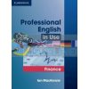 Professional English in Use Finance with key 9780521616270