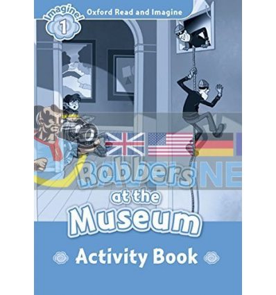 Robbers at Museum Activity Book Paul Shipton Oxford University Press 9780194722469
