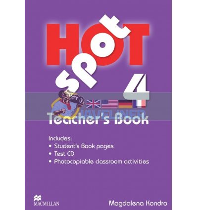 Hot Spot 4 Teacher's Book with Test CD 9780230717947