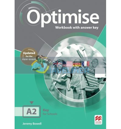 Optimise A2 Workbook with key (Updated for the New Exam) 9781380031907