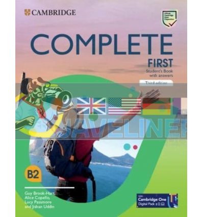 Complete First Third Edition Student's Book with answers and Cambridge One Digital Pack 9781108903332