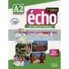 Echo A2 Cahier personnel d'apprentissage avec CD audio et Livre-web 9782090385939