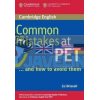 Common Mistakes at PET and How to Avoid Them 9780521606844