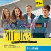 Mit uns B1+ Audio-CDs zum Kursbuch und Arbeitsbuch Hueber 9783190210602