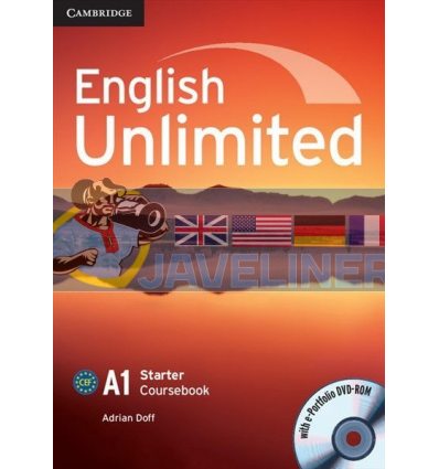 English Unlimited Starter Coursebook with e-Portfolio DVD-ROM 9780521726337