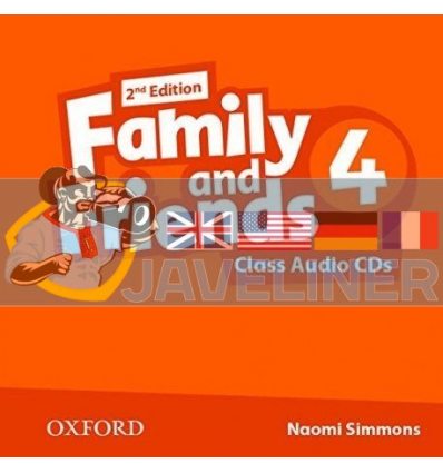 Family and Friends 4 Class Audio CDs 9780194808255