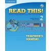 Read This 2 Teachers Manual with Audio CD 9780521747912
