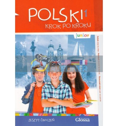 Polski krok po kroku Junior Zeszyt Cwiczen Glossa 9788394117825