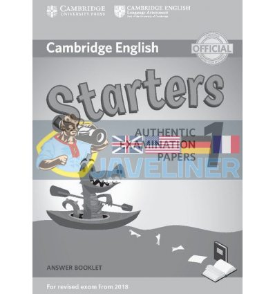 Cambridge English Starters 1 for Revised Exam from 2018 Answer Booklet 9781316635933