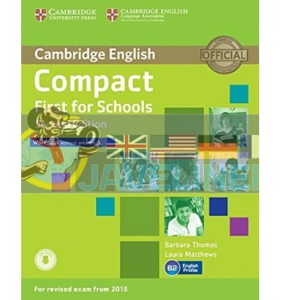 Compact First for Schools Workbook without answers  9781107415775