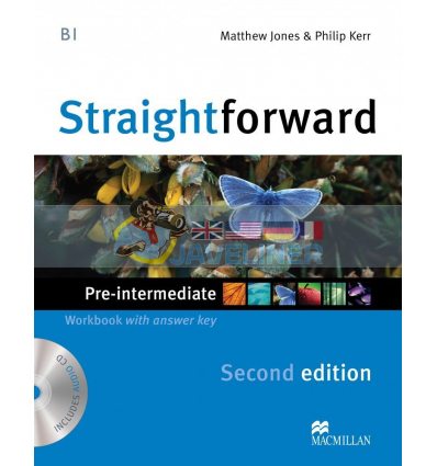 Straightforward Pre-Intermediate Workbook with key and Audio-CD 9780230423169