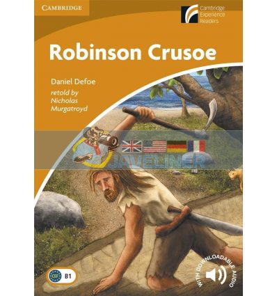 Robinson Crusoe with Downloadable Audio Daniel Defoe 9788483235539