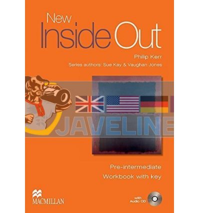 New Inside Out Pre-Intermediate Workbook with key 9781405099646