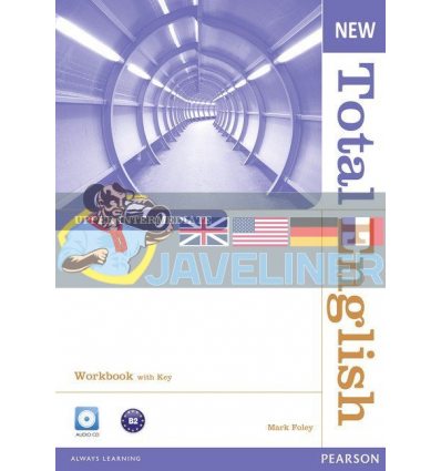 New Total English Upper-Intermediate Workbook with CD and key 9781408267417