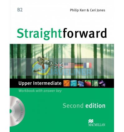 Straightforward Upper-Intermediate Workbook with key and Audio-CD 9780230423350