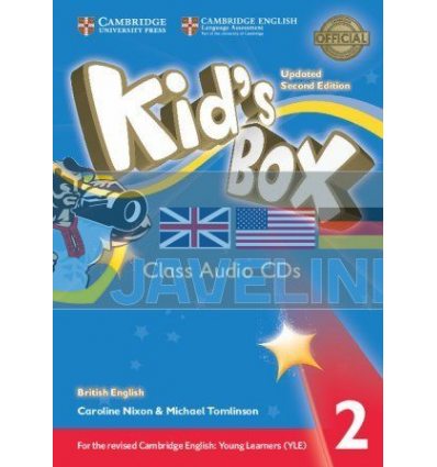 Kid's Box Updated 2 Class Audio CDs 9781316628973