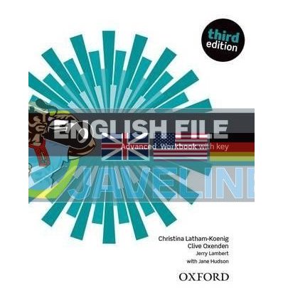 English File Advanced Workbook with key 9780194502177