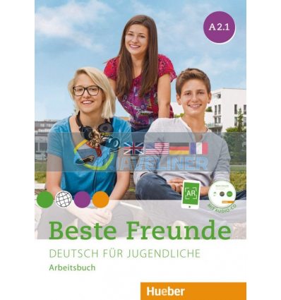 Beste Freunde A2.1 Arbeitsbuch mit Audio CD Hueber 9783194010529