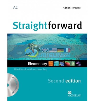Straightforward Elementary Workbook with key and Audio-CD 9780230423060