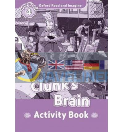 Clunk's Brain Activity Book Paul Shipton Oxford University Press 9780194737012