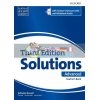 Solutions Advanced Teacher's Book with Teacher's Resource Disc 9780194520614
