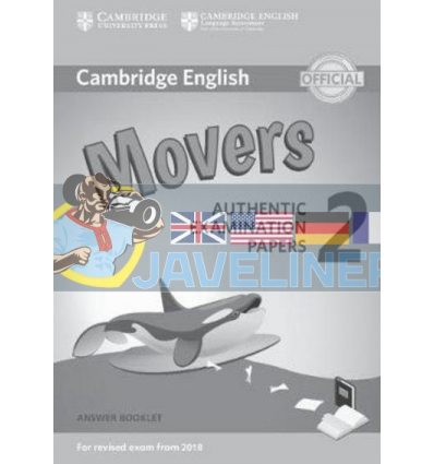 Cambridge English Movers 2 for Revised Exam from 2018 Answer Booklet 9781316636275