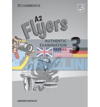 Cambridge English Flyers 3 for Revised Exam from 2018 Answer Booklet 9781108465205