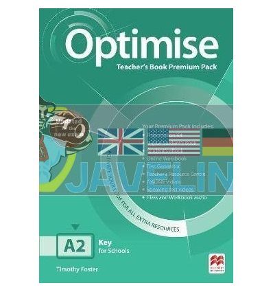 Optimise A2 Teacher's Book Premium Pack (Updated for the New Exam) 9781380033710