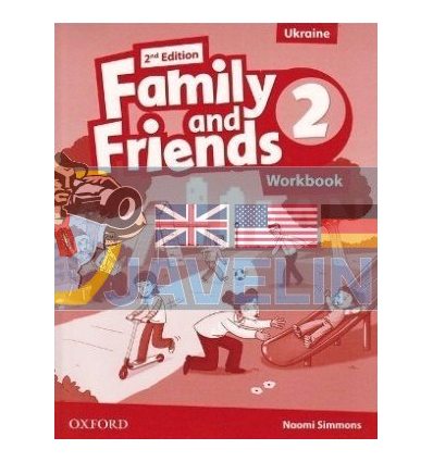 Family and Friends 2 Workbook (Edition for Ukraine) 9780194811217