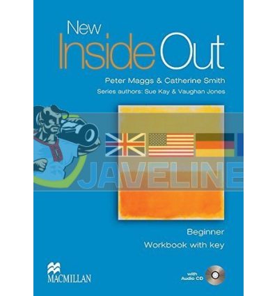 New Inside Out Beginner Workbook with key 9781405070607