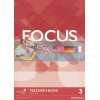 Focus 3 Teachers Book + DVD-ROM книга вчителя 9781292110080