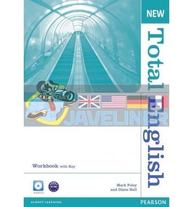 New Total English Elementary Workbook with CD and key 9781408267332