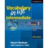 Vocabulary in Use Intermediate with answers (North American English) 9780521123754