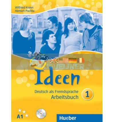 Ideen 1 Arbeitsbuch mit Audio-CD Hueber 9783190118236