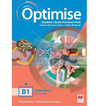 Optimise B1 Student's Book Premium Pack (Updated for the New Exam) 9781380032089