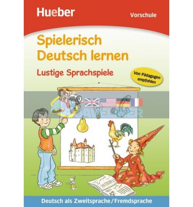 Spielerisch Deutsch lernen Vorschule Lustige Sprachspiele Hueber 9783190994700