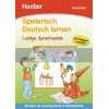 Spielerisch Deutsch lernen Vorschule Lustige Sprachspiele Hueber 9783190994700