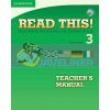 Read This 3 Teachers Manual with Audio CD 9780521747943