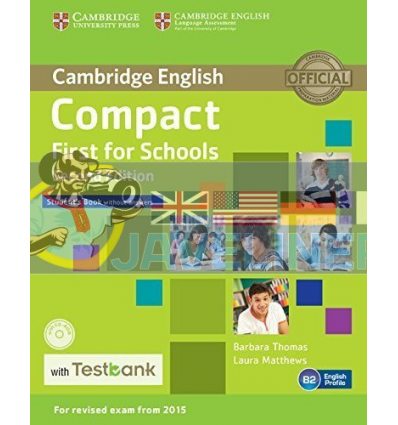 Compact First for Schools Student's Book without answers 9781107543928