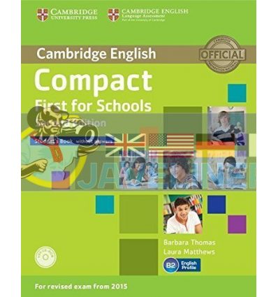 Compact First for Schools Student's Book without answers 9781107415560