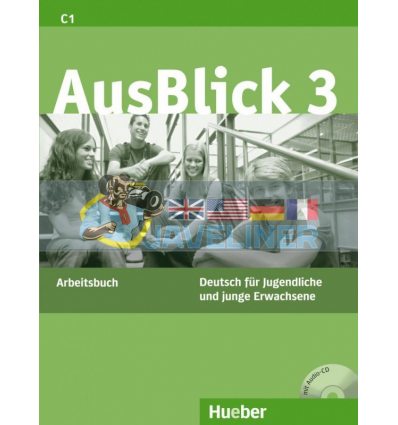 Ausblick 3 Arbeitsbuch mit Audio-CD Hueber 9783190118625