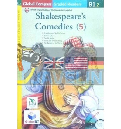 Shakespeare Comedies with Audio CD Ken Methold 9781781644218