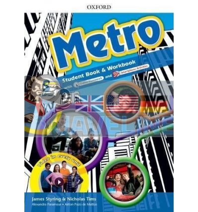Metro Starter Student's Book and Workbook Pack with Online Homework 9780194410076