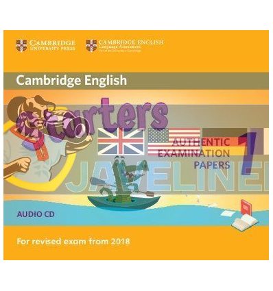 Cambridge English Starters 1 for Revised Exam from 2018 Audio CD 9781316635971