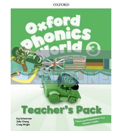 Oxford Phonics World 3 Teacher's Pack with Classroom Presentation Tool 9780194750493
