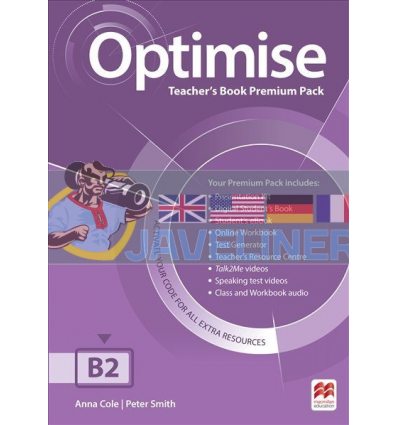 Optimise B2 Teacher's Book Premium Pack 9780230488823